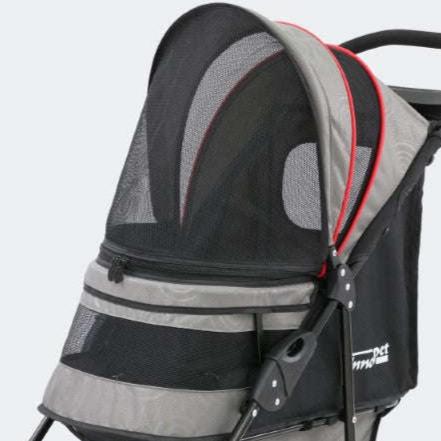 InnoPet® Avenue Replacement Fabric Pet Stroller Replacement Part Innopet Silver Circle Pets