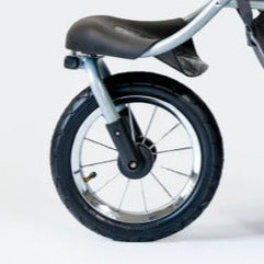 InnoPet® Buggy Comfort AIR Eco Replacement Front Wheel Pet Stroller Replacement Part Innopet Silver Circle Pets