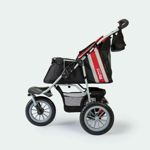 InnoPet® Buggy Comfort EFA ECO Dog Pram V2.0, Silver Circle Pets, Pet Strollers, Innopet,