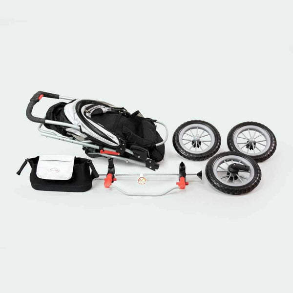 InnoPet® Buggy Comfort EFA ECO Dog Pram V2.0, Silver Circle Pets, Pet Strollers, Innopet,