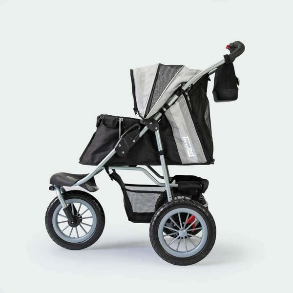 InnoPet® Buggy Comfort EFA ECO Dog Pram V2.0 Pet Strollers Innopet Silver Circle Pets