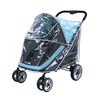InnoPet® Mamut XL Dog Pram with Free Rain Cover Pet Strollers Innopet Silver Circle Pets