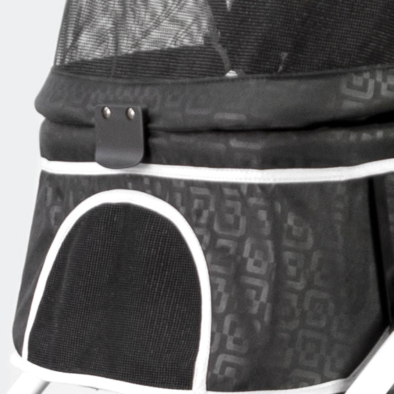 InnoPet® Monaco Dog Pram With Free Rain Cover Dog Stroller InnoPet Silver Circle Pets