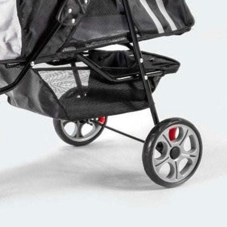 Innopet All-Terrain Replacement Back Wheel Set Pet Stroller Replacement Part Innopet Silver Circle Pets