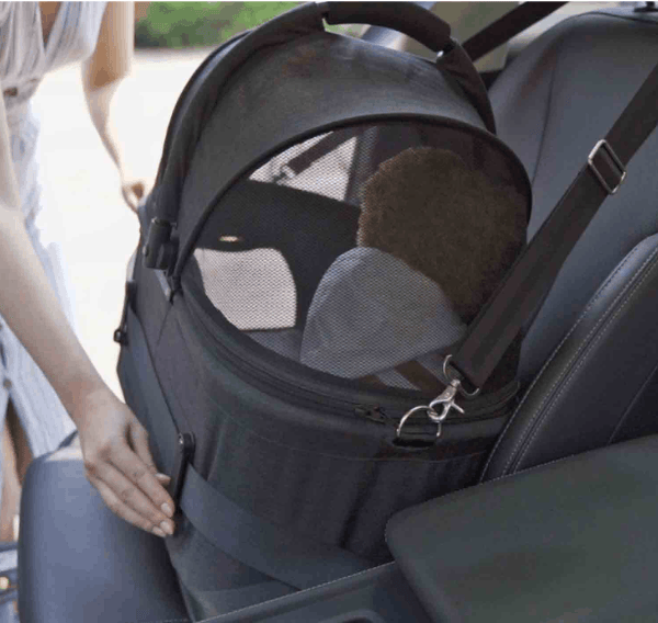 Innopet City Hopper Dog Pram & Travel System Pet Strollers Innopet Silver Circle Pets