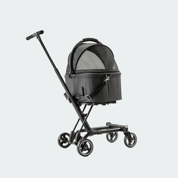 Innopet® City Hopper Dog Pram & Travel System Pet Strollers Innopet Silver Circle Pets