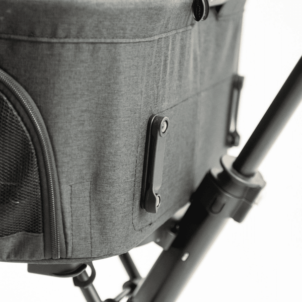 Innopet® City Hopper Dog Pram & Travel System Pet Strollers Innopet Silver Circle Pets