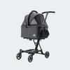 Innopet® City Hopper Dog Pram & Travel System Pet Strollers Innopet Silver Circle Pets