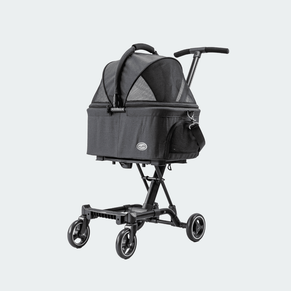 Innopet® City Hopper Dog Pram & Travel System Pet Strollers Innopet Silver Circle Pets