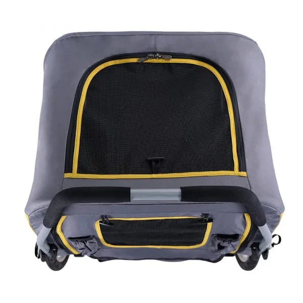 Innopet® Hercules 2.0 XL Dog Stroller & Trailer with Free Rain Cover Pet Strollers Innopet Silver Circle Pets