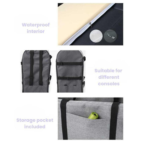 Julibee Console Dog Car Seat Dog Car Seat Julibees Silver Circle Pets