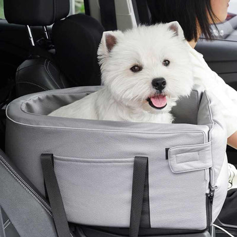 Julibee Console Dog Car Seat Dog Car Seat Julibees Silver Circle Pets