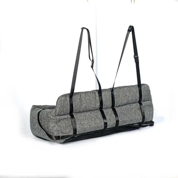 Julibee Luxury Large Dog Car Seat Bed Dog Car Seat Julibees Silver Circle Pets