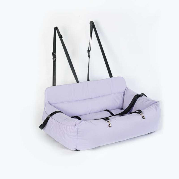 Julibee Luxury Large Dog Car Seat Bed Dog Car Seat Julibees Silver Circle Pets