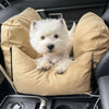 Julibee UltraSoft Large Dog Car Bed Dog Car Seat Julibees Silver Circle Pets