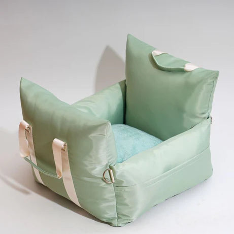 Julibee Vibrant Waterproof Large Dog Car Seat Dog Car Seat Julibees Silver Circle Pets