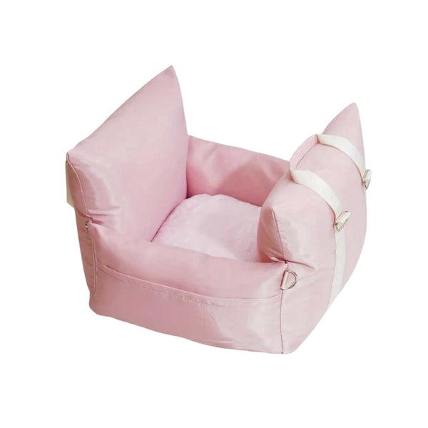 Julibee Vibrant Waterproof Large Dog Car Seat Dog Car Seat Julibees Silver Circle Pets