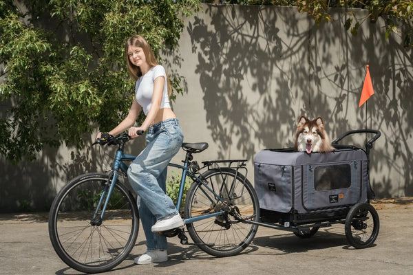 FikaGO King + Queen Pet Wagon | 3-in-1 Wagon & Kennel & Bike Trailer