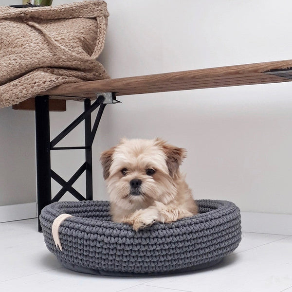 Labbvenn COCO Pet Bed Dog Bed Labbvenn Silver Circle Pets