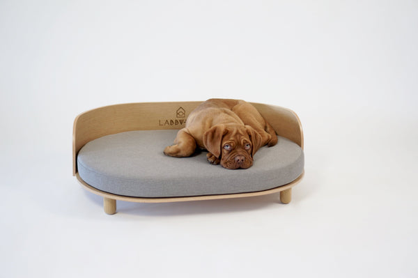 Labbvenn LOUE Dog Bed Dog Bed Labbvenn Silver Circle Pets