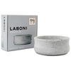 Laboni Soapstone Dog & Cat Bowl Rocky Pet Bowls, Feeders & Waterers Laboni Silver Circle Pets