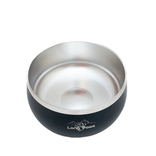 Long Paws - Lunar Bowl Set Pet Bowls, Feeders & Waterers Long Paws Silver Circle Pets