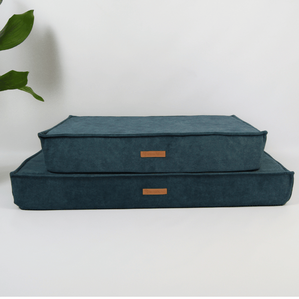 MISSOGNO Glamour Orthopaedic Rectangle Dog Bed Pet Bed MISSOGNO Silver Circle Pets