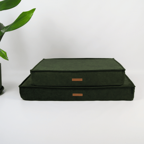 MISSOGNO Glamour Orthopaedic Rectangle Dog Bed Pet Bed MISSOGNO Silver Circle Pets