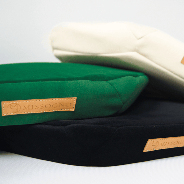 MISSOGNO Lotus American Walnut Orthopaedic Pet Bed Pet Bed MISSOGNO Silver Circle Pets