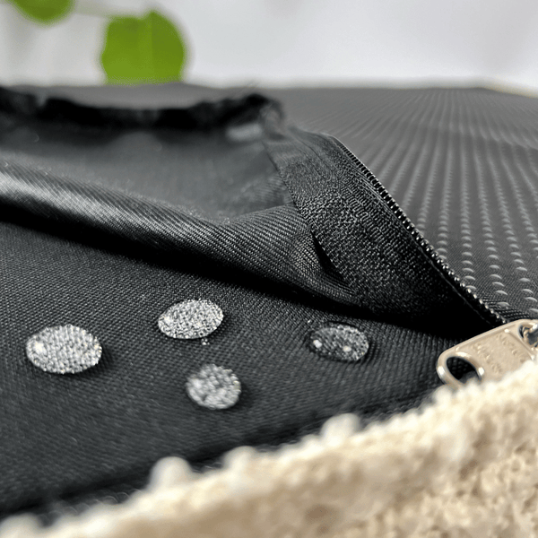 MISSOGNO Prestige Orthopaedic Boucle Rectangle Dog Bed Pet Bed MISSOGNO Silver Circle Pets