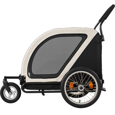 AirBuggy Nest Dog Bike Trailer & Pet Stroller | Spacious Cot | Slim Fold