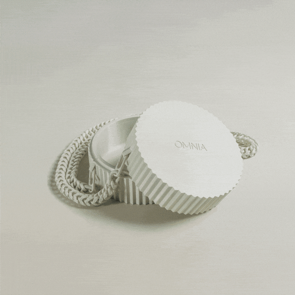 OMNIAGIOIA Pet Dual Travel Bag | Food & Water Pet Bowls, Feeders & Waterers OMNIAGIOIA Silver Circle Pets