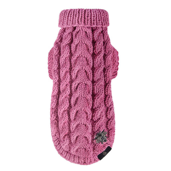 Oh Charlie BeBe’s Dog Sweater Dog Jumper Oh Charlie Silver Circle Pets