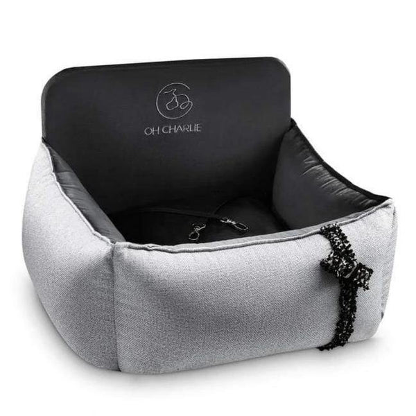 Oh Charlie Dog Car Seat Bed Elite Dog Car Seat Oh Charlie Silver Circle Pets