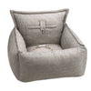 Oh Charlie Dog Car Seat Bed Florence Dog Car Seat Oh Charlie Silver Circle Pets