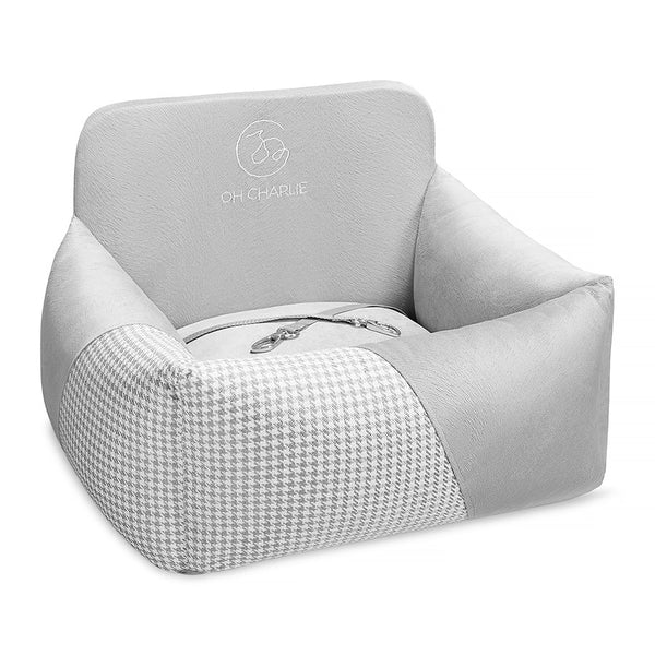 Oh Charlie Dog Car Seat Modern Finessa Dog Car Seat Oh Charlie Silver Circle Pets