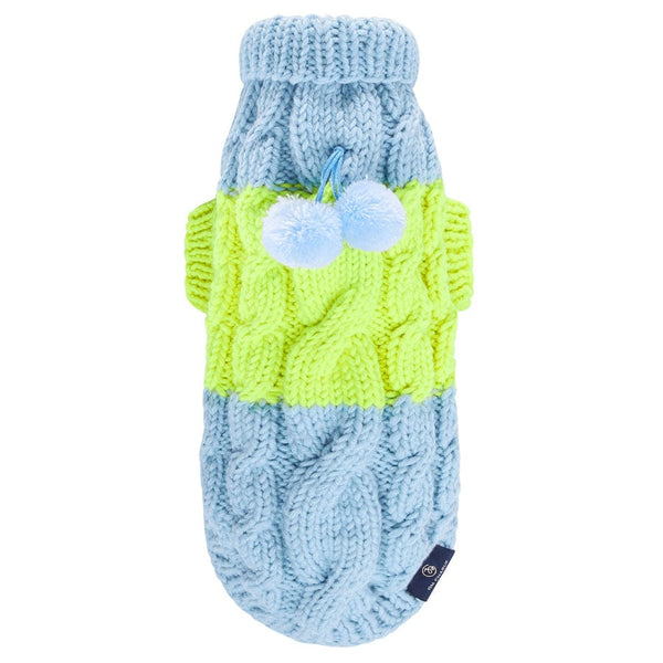 Oh Charlie Dog Sweater NeonRush Dog Jumper Oh Charlie Silver Circle Pets