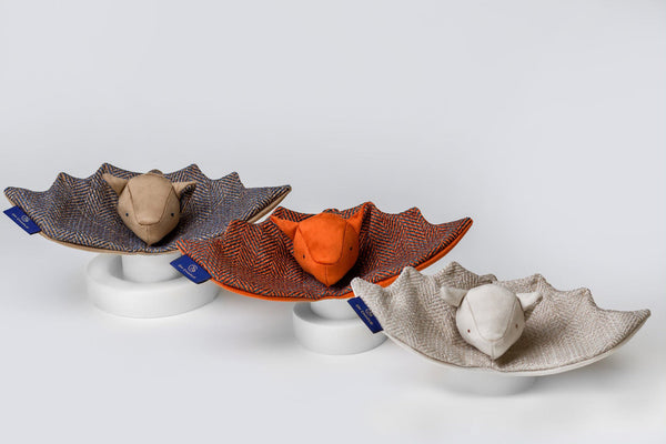 Oh Charlie Dog Toy Bat Dog Toys Oh Charlie Silver Circle Pets