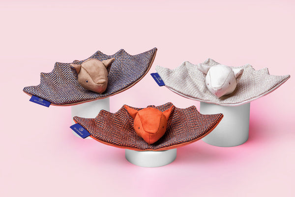 Oh Charlie Dog Toy Bat Dog Toys Oh Charlie Silver Circle Pets