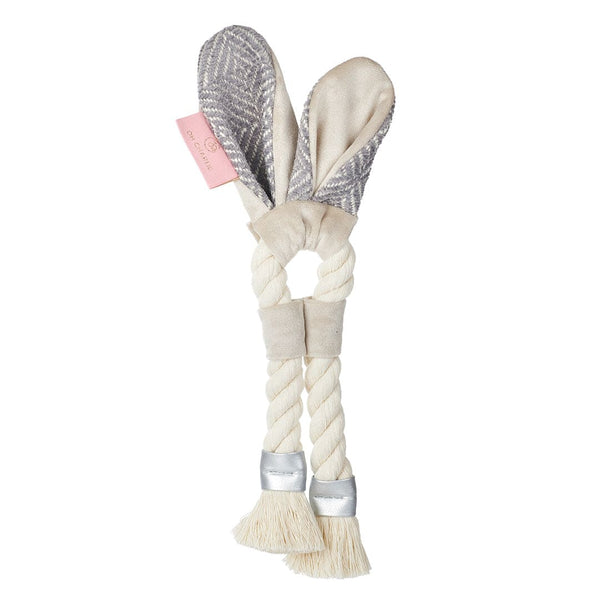 Oh Charlie Dog Toy Bunny Dog Toys Oh Charlie Silver Circle Pets