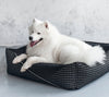 Oh Charlie Square Dog Bed Prestige Deluxe Dog Bed Oh Charlie Silver Circle Pets