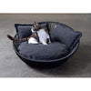 Pet Interiors Braided Cat Basket SIRO Saleen Cat Bed Pet Interiors Silver Circle Pets