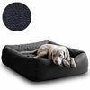 Pet Interiors Buffalo Leather Dog Bed BOOX Dog Bed Pet Interiors Silver Circle Pets