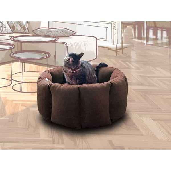 Pet Interiors Calming Cat Nest BLOOM Cat Bed Pet Interiors Silver Circle Pets