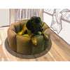 Pet Interiors Calming Dog Nest BLOOM Dog Bed Pet Interiors Silver Circle Pets