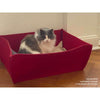 Pet Interiors Felt Cat Basket BOWL Cat Bed Pet Interiors Silver Circle Pets