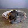 Pet Interiors NOOK Felt Designer Cat Bed Cat Bed Pet Interiors Silver Circle Pets