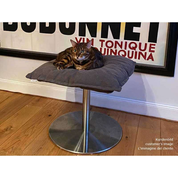 Pet Interiors Poet Designer Cat Bed Cat Bed Pet Interiors Silver Circle Pets