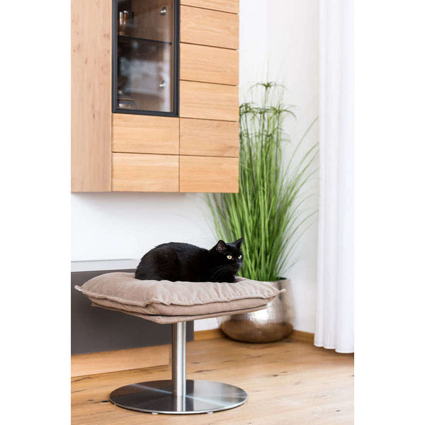 Pet Interiors Poet Designer Cat Bed Cat Bed Pet Interiors Silver Circle Pets