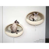 Pet Interiors Rondo Felt Cat Wall Climber Cat Bed Pet Interiors Silver Circle Pets
